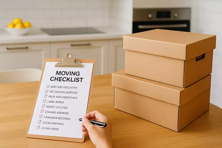 ✅ Checklista för sista dagen innan flytt – Glöm inte detta!